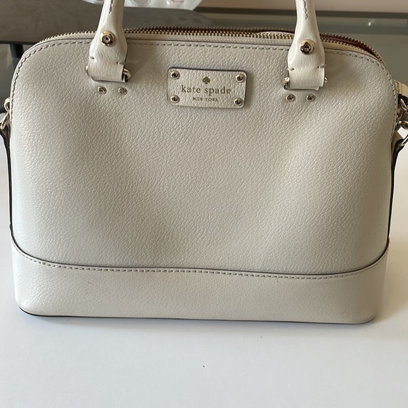 Kate Spade White Wellesley Rachelle Bowler Bag - Picture 2 of 4